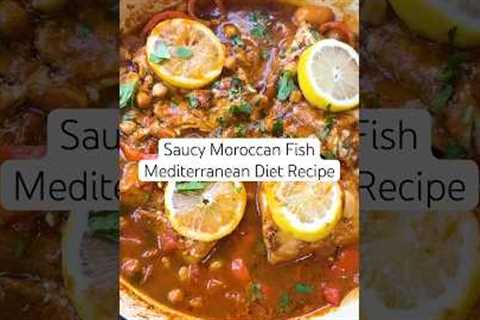 Moroccan Fish Recipe: Mediterranean Diet Recipe!