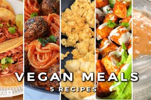 Level up your Plant-Based Journey With These 5 Vegan Meal Ideas