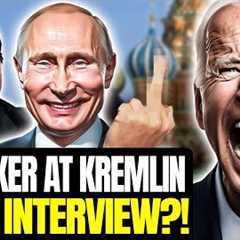 🚨Tucker Spotted Inside KREMLIN | PUTIN Interview Is HAPPENING in Russia | Libs Salty MELT DOWN 🧂