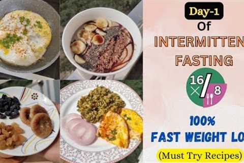 Weight loss with Intermittent Fasting for Beginners -16/8 Diet (Meal) Plan with Health Benefits
