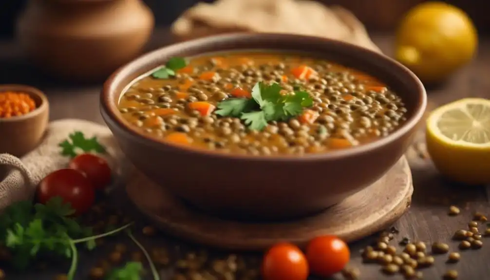 Low Carb Arabic Lentil Soup Recipe