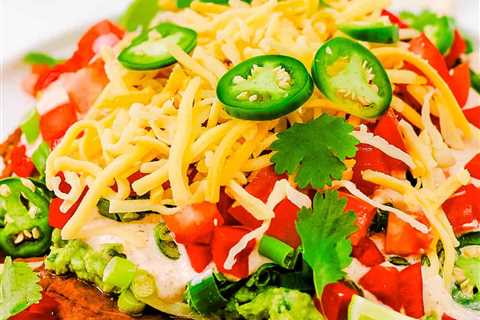 Healthy 7 Layer Taco Dip