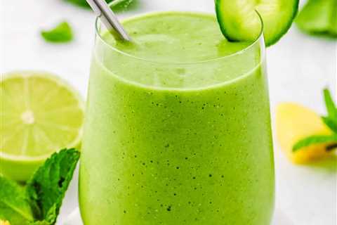 Pineapple Cucumber Smoothie