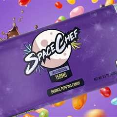 Space Chef – 150mg CBD Chocolate Bar – Orange Popping Candy  BUY NOW AT AREA 51…