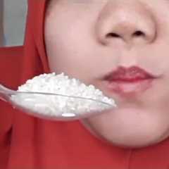 ASMR RAW RICE EATING||COMPILATION EATING||MAKAN BERAS MENTAH||DYMA KULINER||