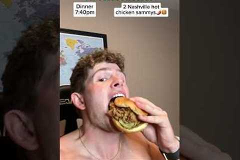 Eating Celebrities Favorite Fast Food Orders For The Whole Day!