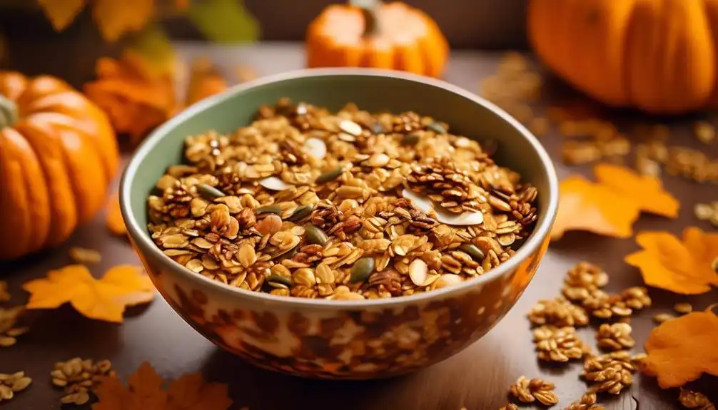 Low Carb Pumpkin Flaxseed Granola Recipe