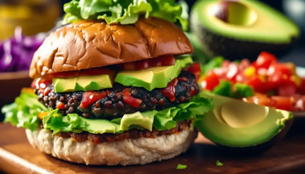 Low Carb Chilis Black Bean Burger Recipe