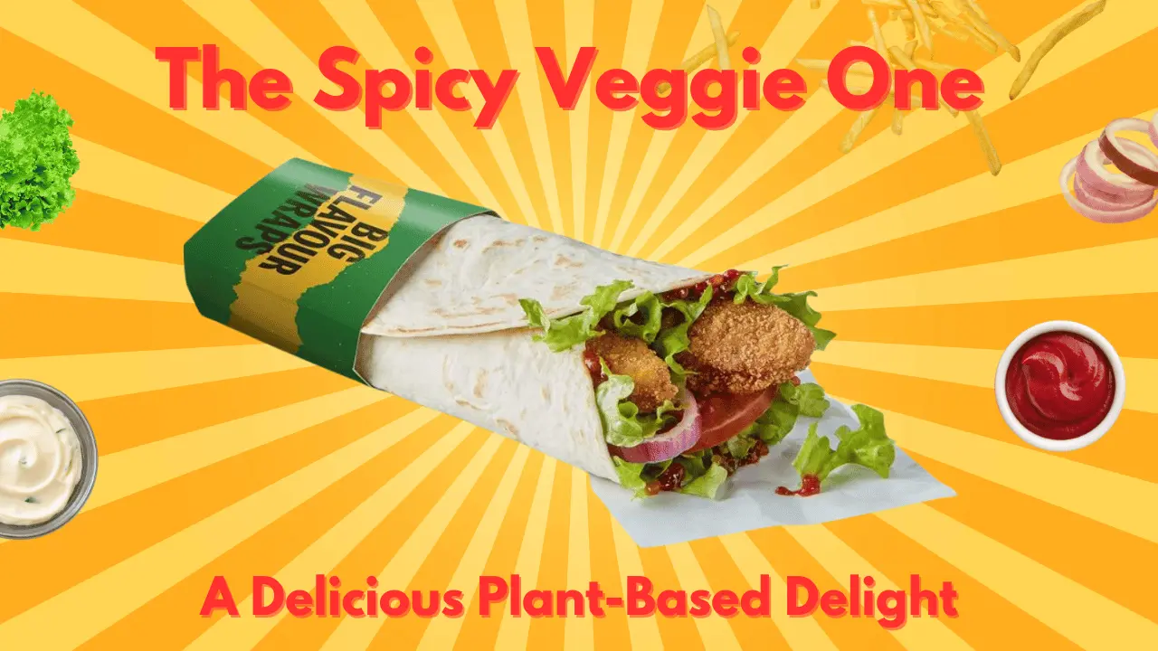 The Spicy Veggie One: Bold & Flavorful Bite - Daily Dose of Wraps