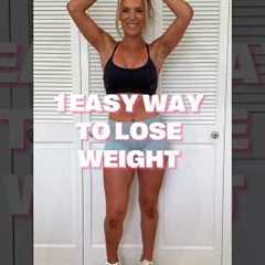 1 EASY Way To Lose Weight NO 🙅🏼‍♀️Dieting