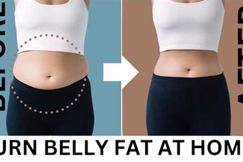Standing Exercise for Flat Stomach ( No Jumping)🔥 Belly Fat Burning Exercises for Women 👍..