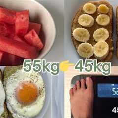 Healthy Diet meal ideas to LOSE BELLY FAT Fast! (No-workout, -7.3kgs Weight Loss!)