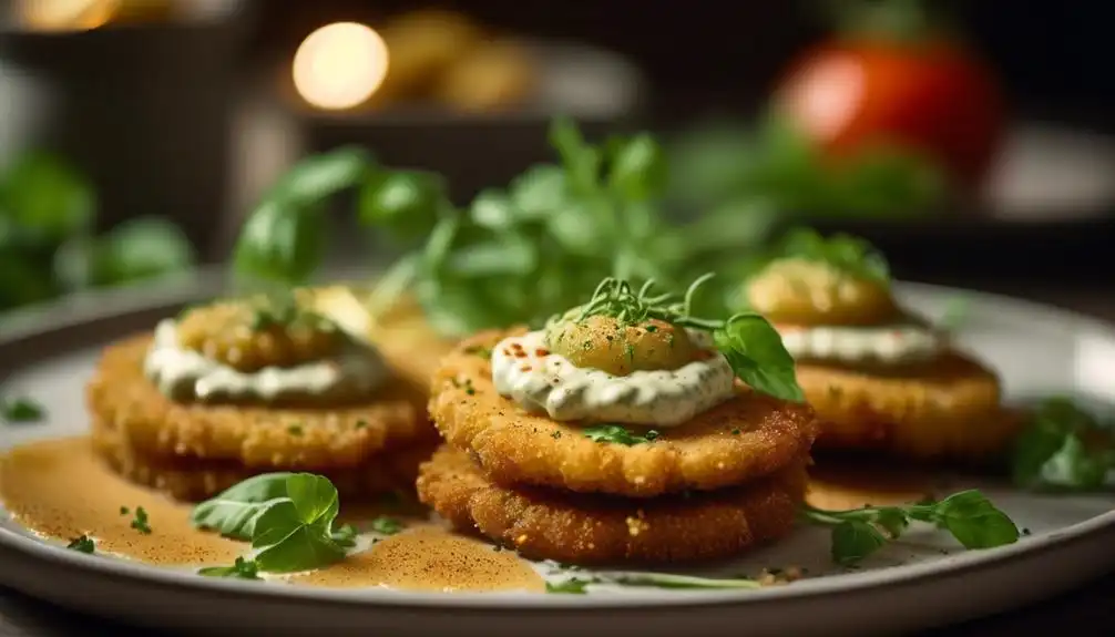 Low Carb Whistle Stop Cafe Fried Green Tomatoes Recipe