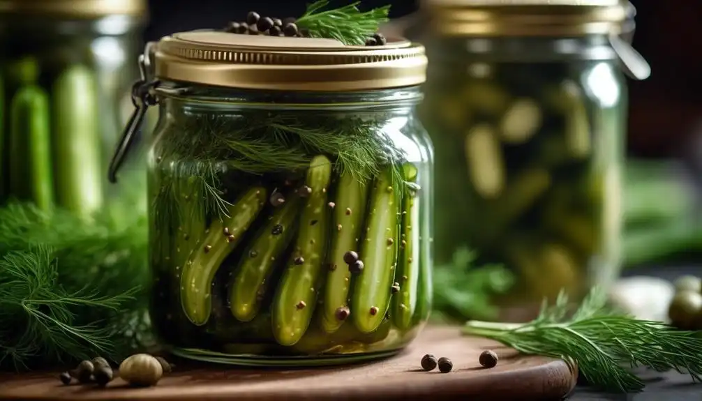 Low Carb Fermented Dill Pickle Recipe