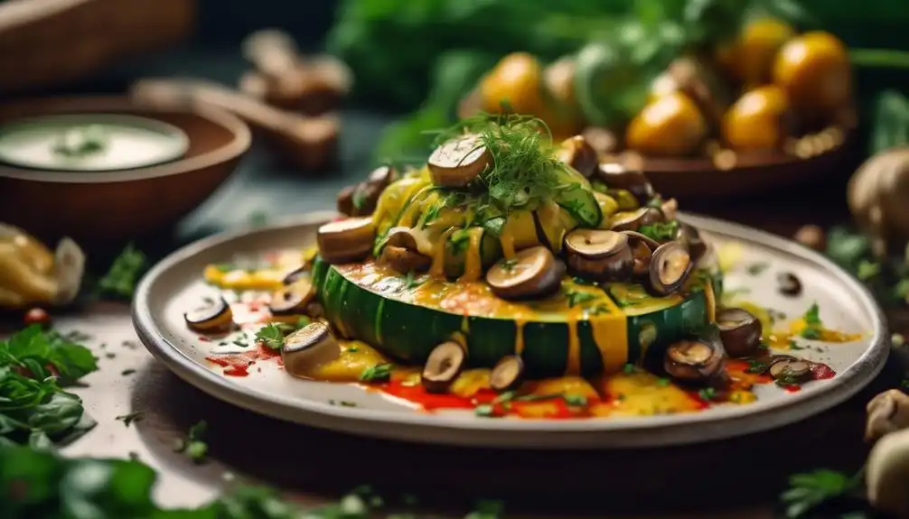 Low Carb Zucchini and Mushroom Recipe