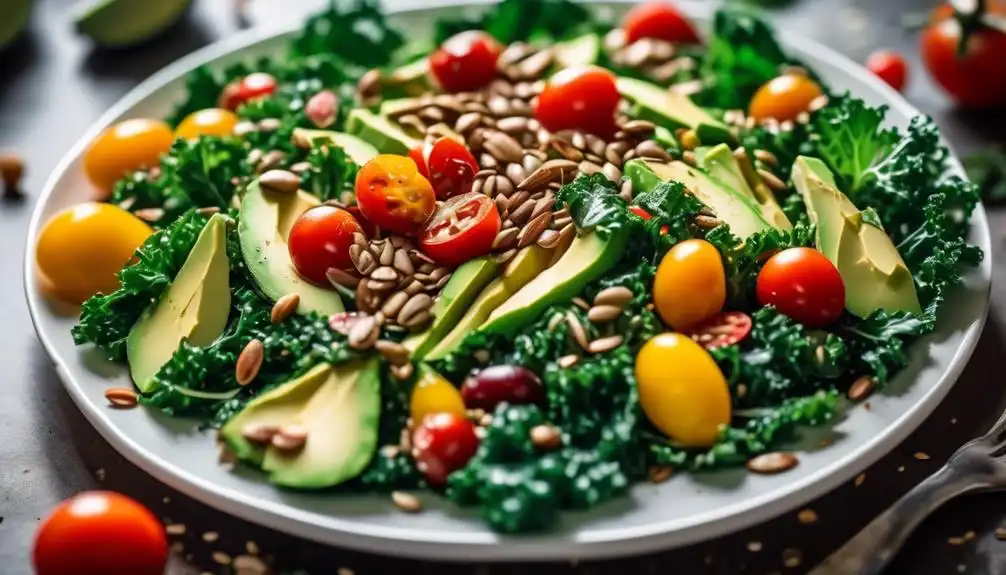 Low Carb Houston's Kale Salad Recipe