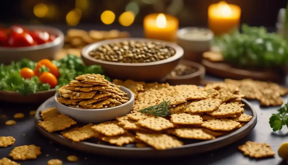 Low Carb Lentil Crackers Recipe