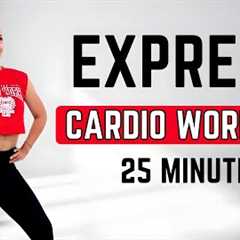 🔥25 MIN CARDIO EXPRESS🔥30 DAYS WEIGHT LOSS CHALLENGE🔥Do it every day & lose 3-5 kgs🔥