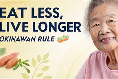 Eat Like Okinawans: The 80% Rule (Hara Hachi Bu) & Anti-Aging Nutrition